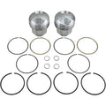 KB Performance Hypereutectic Piston Kit - FX/FL - +0.030" - 3.437" Bore KB263+30