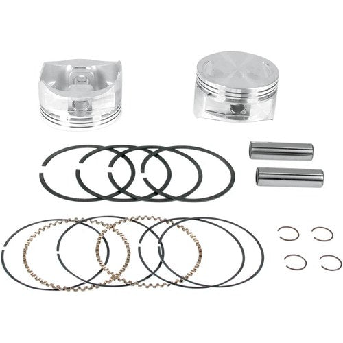 S&S Cycle Piston Kit - +0.010" - 4.000" Bore | 92-1401