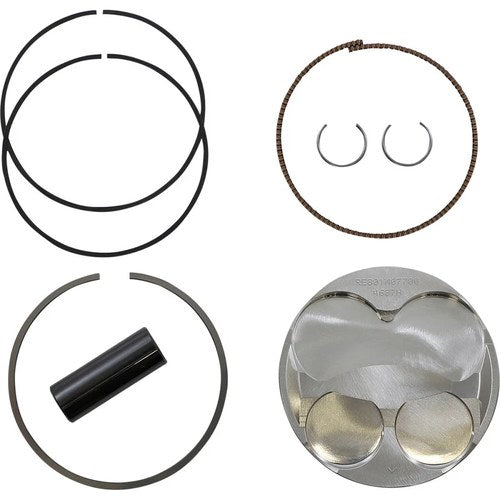 Wiseco Piston Kit - Racer Elite - KX250F - Standard - 77 mm Bore | RE801M07700