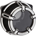 Arlen Ness Air Cleaner Method Sucker Flt (Black / Silver) 18-961