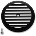 Joker Machine Cover Air Cleaner Finned (Black / Chrome) 02-220-2