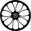 Performance Machine Insert Air/Cleaner Heathen (Black / Silver) 0206-2010HEA-BM