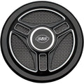S&S Cycle Cover Air Cleaner Triple-Spoke (Black) 170-0210
