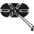 Arlen Ness Deep Cut Mirror - Black - Right | 13-166