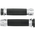 Avon Grips Chrome Gatlin Custom Grips for Tbw | CC-85-CH-FL-GAT