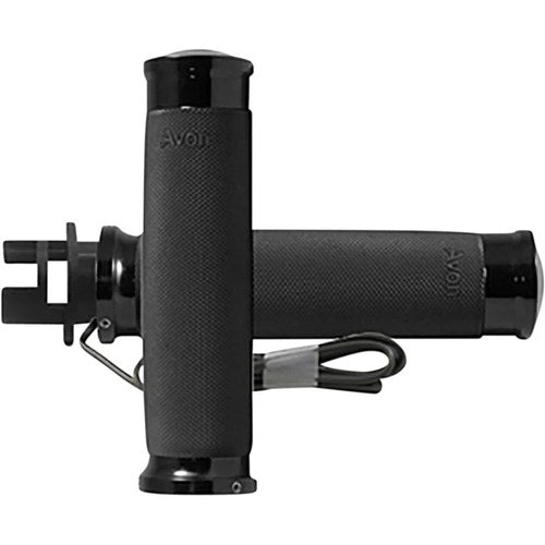 Avon Grips Black Heated Custom Contour Grips for Indian | MT-IN-CC-86-A-H