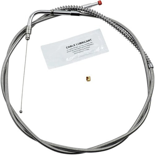 Barnett Extended 12" Stainless Steel Throttle Cable | 102-30-30020-12