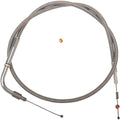 Barnett Stainless Steel Idle Cable for '99 - '09 Fxstb | 102-30-40010