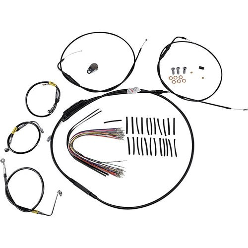 Burly Brand Black Control Kit | B30-1290