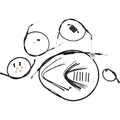 Burly Brand Extended Handlebar Cable And Brake Line Kit | B30-1230