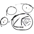 Burly Brand Extended Handlebar Cable And Brake Line Kit | B30-1268