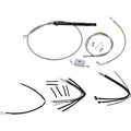 Burly Brand Stainless Steel Control Kit for 18" Gorilla Handlebars | B30-1245