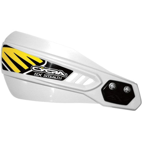 Cycra White Stealth Handguards | 1CYC-0015-42X