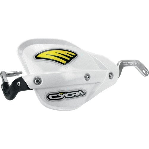 Cycra White Probend Flexx Handguards | 1CYC-7600-42