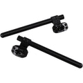 Driven Racing Black 41 mm Halo Riser Clip-On Handlebars | DHCLOR41BK
