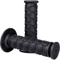 Driven Racing Black Skully Grips w/ Closed Ends | D701BK
