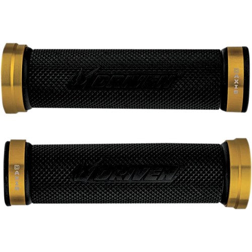 Driven Racing Gold/Black D-Axis Grips | DXG-GD