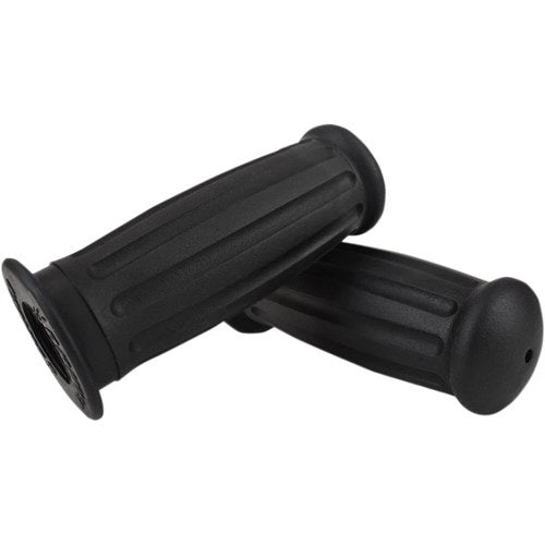Driven Racing Black Vintage Grips | D199BK