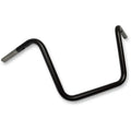 Drag Specialties Flat Black 12" Ape Hanger Handlebar for Tbw | 0601-3490