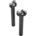Drag Specialties Black 8" Straight Risers | 241615