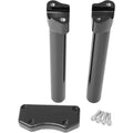 Drag Specialties 10" Black Buffalo Risers w/ Top | 0602-0597