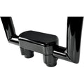 Drag Specialties 1-1/2" Black Big Buffalo Risers w/ Top | 0602-0601