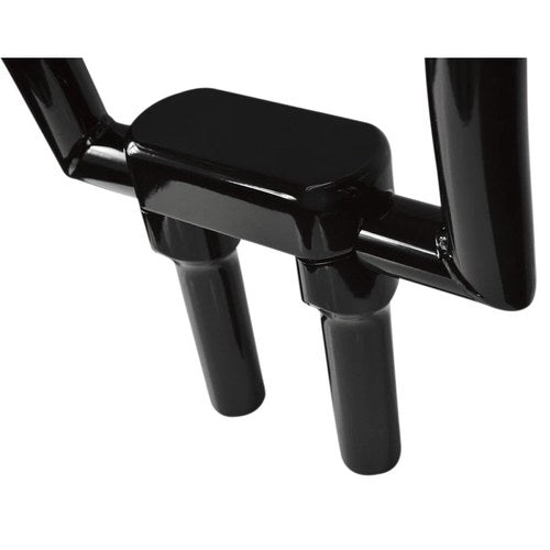 Drag Specialties 6" Black Big Buffalo Risers w/ Top | 0602-0609