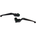 Drag Specialties Black Slotted Levers | H07-0606MB