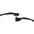 Drag Specialties Black Slotted Brake Lever for Trike | H07-0606MB-B
