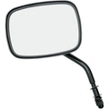 Drag Specialties Die Cast Mirror - Standard Stem - Black | 302108BLK