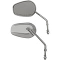 Drag Specialties Replacement Mirrors - Long Stem - Chrome | M60-6386C