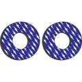 Factory Effex White/Blue Yamaha Grip Donuts | 22-67200
