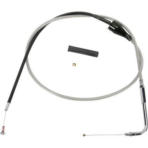 Drag Specialties 46" Braided Idle Cable w/ Cruise | 5343202B