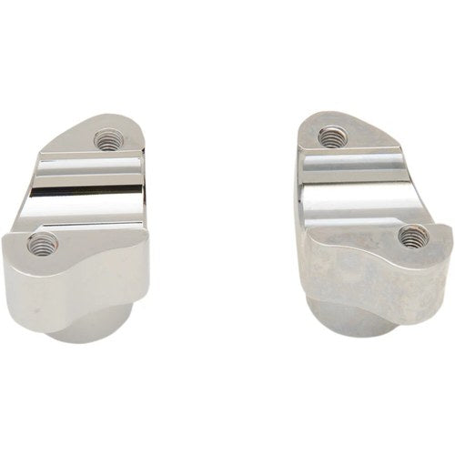 Drag Specialties Chrome 1-1/2" Buffalo Risers | 290113
