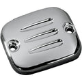 Drag Specialties Grooved Front Master Cylinder Cover | 373814-BC101