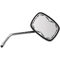 Emgo Die-Cast Mirror - Scrolled - 10 mm | 20-21715