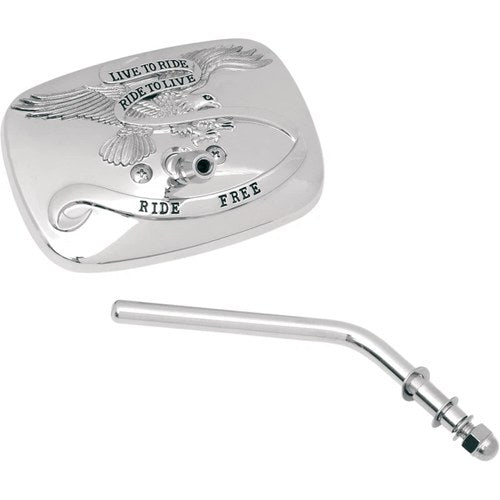 Emgo Live to Ride Mirror - Chrome - Right | 20-31701A