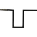 LA Choppers Black 12" Narrow Z Handlebar | LA-7380-12B