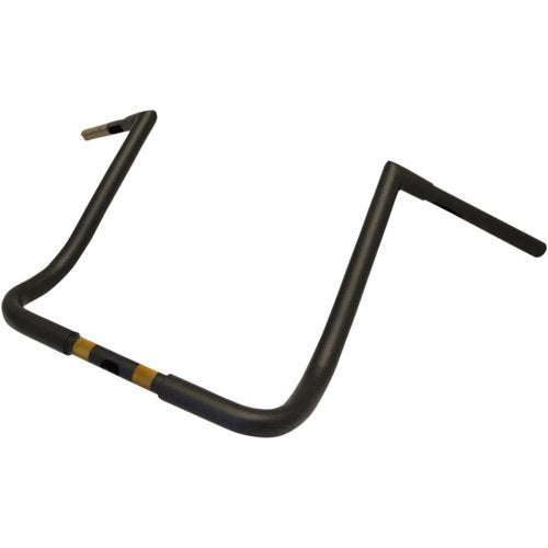 LA Choppers Flat Black 16" Twin Peaks Bagger Handlebar | LA-7361-16M
