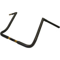LA Choppers Flat Black 16" Twin Peaks Bagger Handlebar | LA-7361-16M