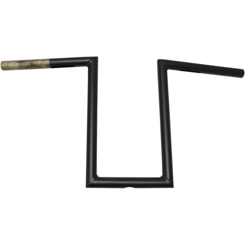 LA Choppers Flat Black 12" Narrow Z Handlebar | LA-7380-12M