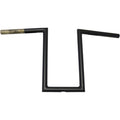 LA Choppers Flat Black 12" Narrow Z Handlebar | LA-7380-12M