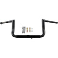 LA Choppers Black 10" Grande Twin Peaks Handlebar for Flht | LA-7365-10B