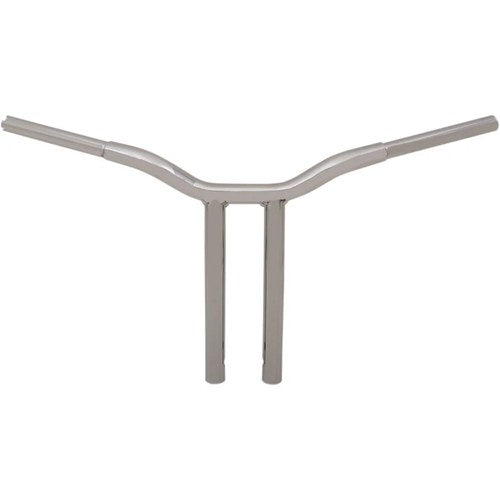 LA Choppers Chrome 14" One Piece Bent Kage Fighter Handlebar | LA-7338-14