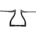 LA Choppers Black 12" Hammerhead Handlebar for FLT/H | LA-7316-12B