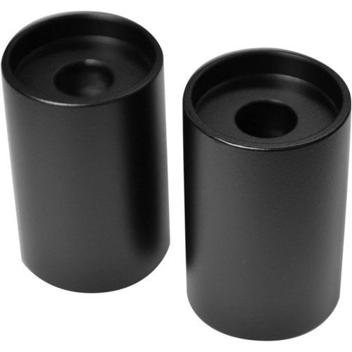 LA Choppers Flat Black 2" Riser Extension w/ 1-1/4" Center Diameter LA-7414-03M
