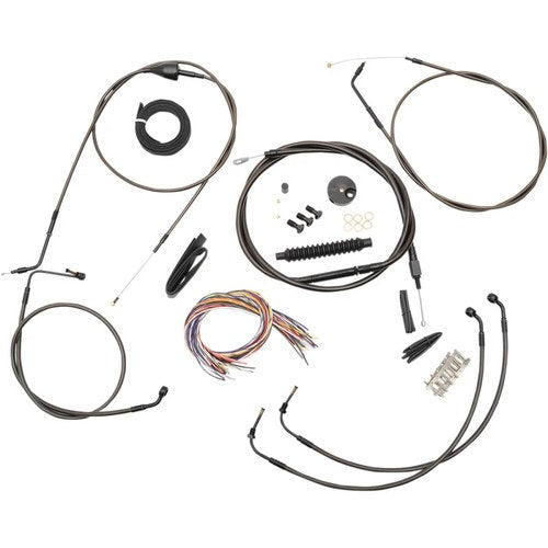 LA Choppers Cable Kit for 15" - 17" Ape Hanger Handlebars | LA-8006KT2A-16M