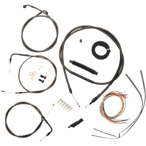 LA Choppers Cable Kit for 12" - 14" Ape Hanger Handlebars | LA-8140KT2-13M