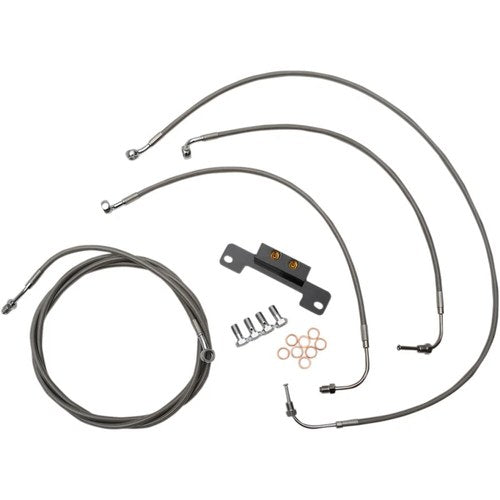 LA Choppers 13" Cable Kit for '17+ FL w/o ABS | LA-8055KT-13