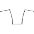 Todd's Cycle Chrome 1-1/4" Fat Bobber Strip Handlebar With 17" Rise | 0601-2722